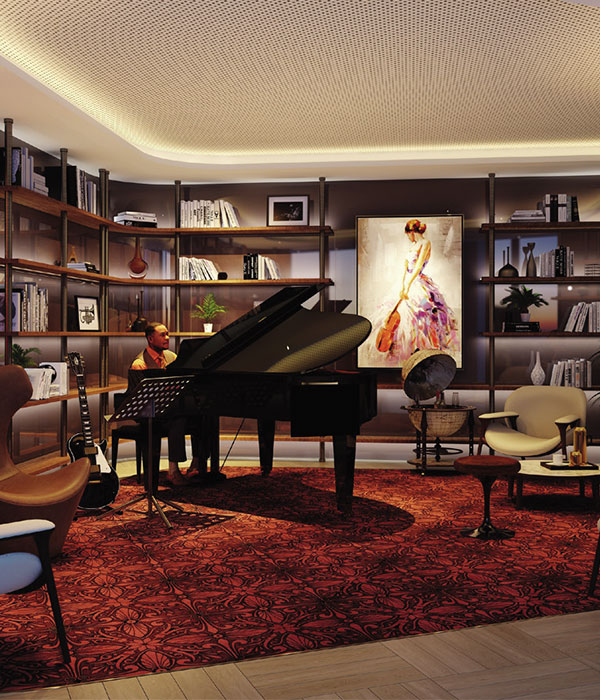 The Resident's Music Room at Prince of Wales Drive, Battersea