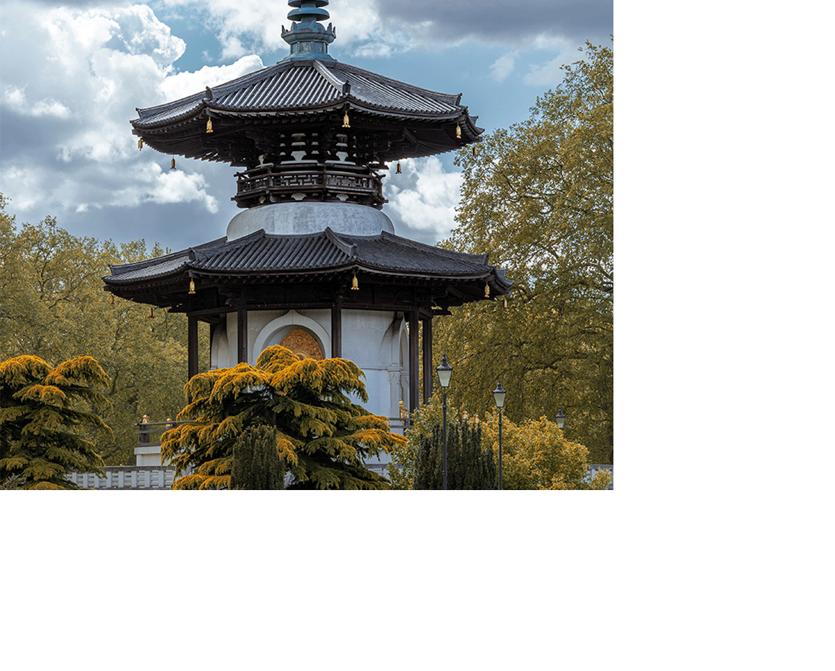 The Pagoda at Battersea Park, Next to Prince of Wales Drive, Battersea